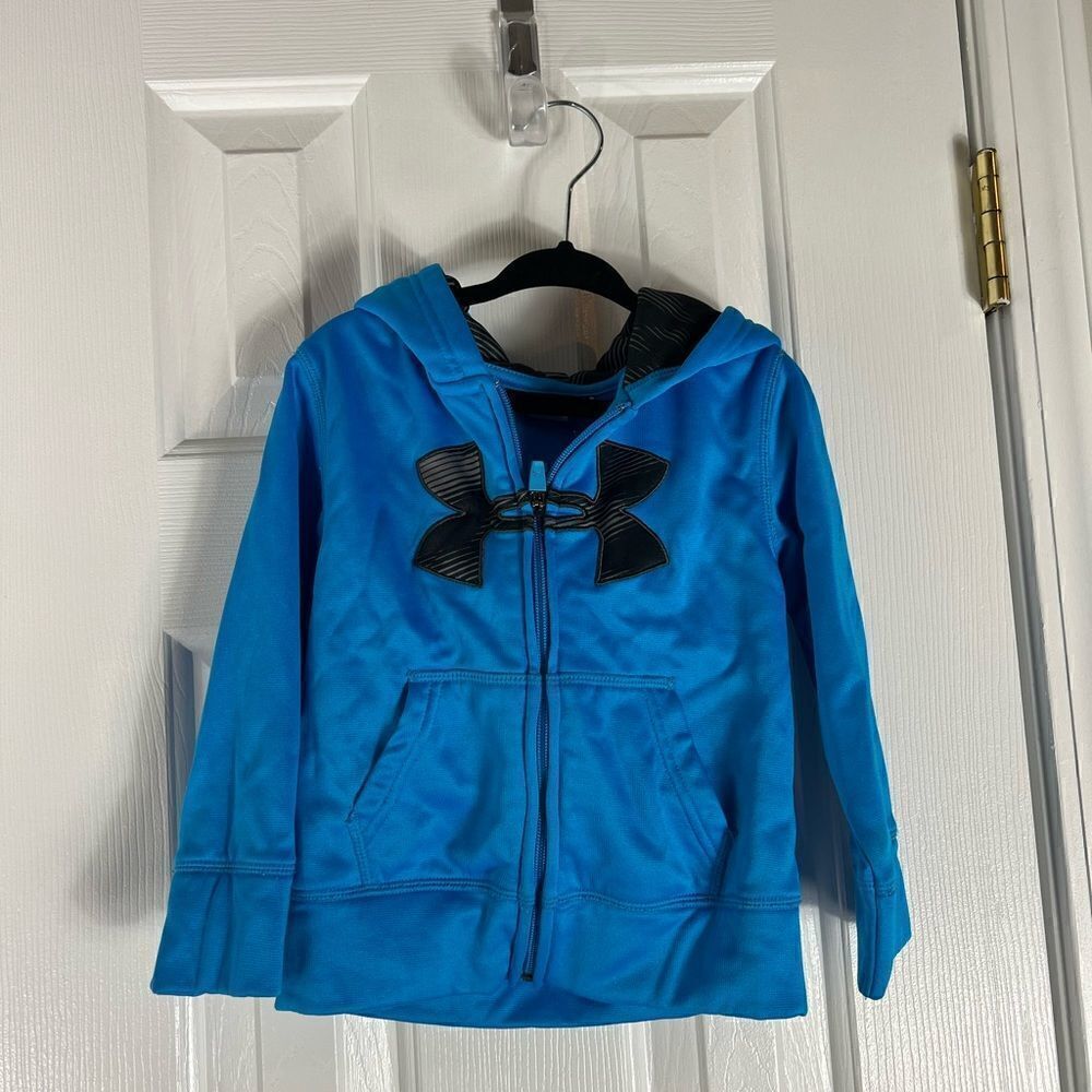 Underarmour Boys Blue Jacket Size 2t